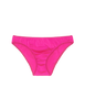 Flat of pink silk panty