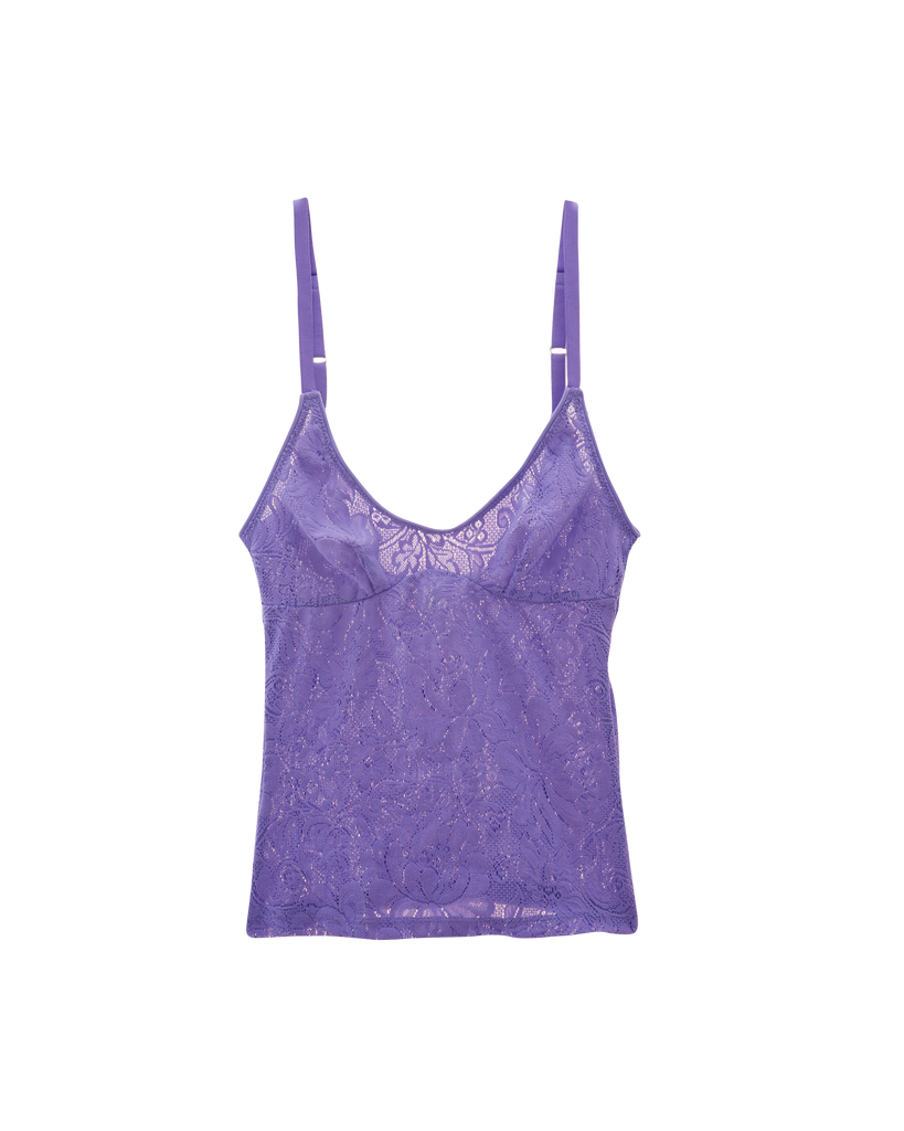 flat of purple cami